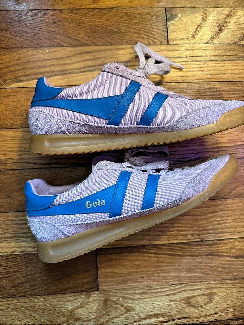 Gola Classics Women's Tornado Sneakers Pink & Blue